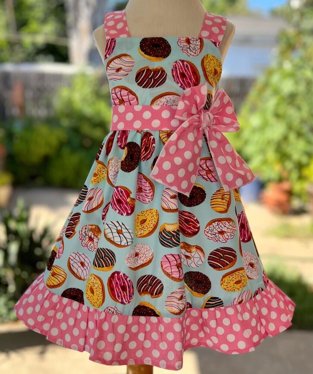 Donut Sprinkle Print Jumper Dress | eBay