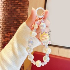 Mobile Strap Phone Chain For Women Colorful Beaded Chain Phone Pendant Charm