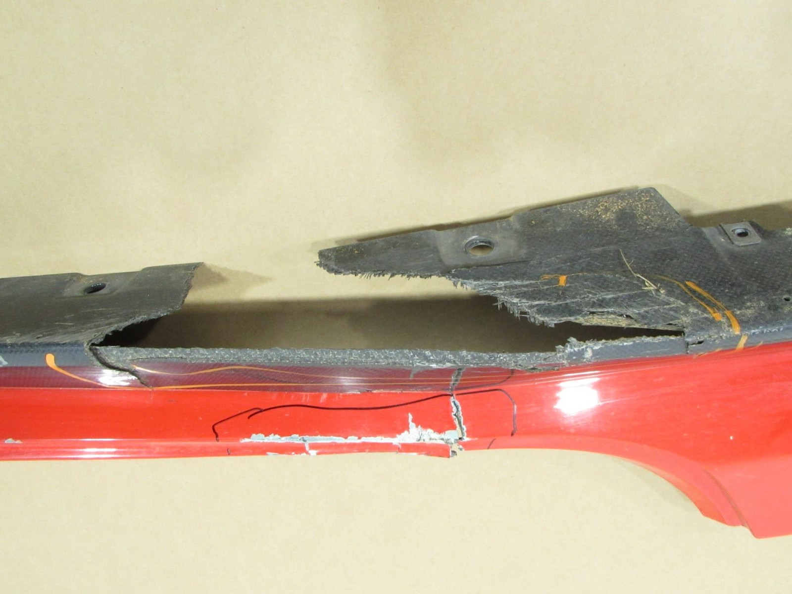 Ferrari 488 Spider 2017 Right Passenger Rocker Panel Molding Carbon 15-19 |@2
