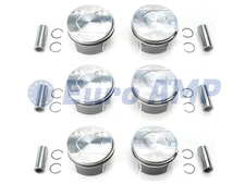 Audi A6 A7 Q7 Q8 S4 S5 SQ5 Engine Piston w/ Rings Set of (6) 3.0T V6 TFSI EA839