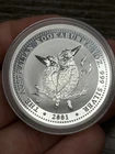 2001 Australian Silver Kookaburra 1 oz — photo from another recent sale