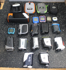 Lot of Defective Golf Rangefinders (11) & RF Cases (4) & Gps Units (5)