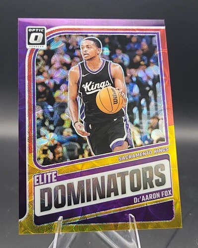 De'Aaron Fox 2024 Panini Prizm De'Aaron Fox Gold