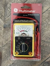 New in Box Premium General Electric Electronics Multimeter 14 Range 6 Function