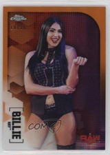 2020 Topps Chrome WWE Orange Refractor 16/25 Billie Kay #12 13iq