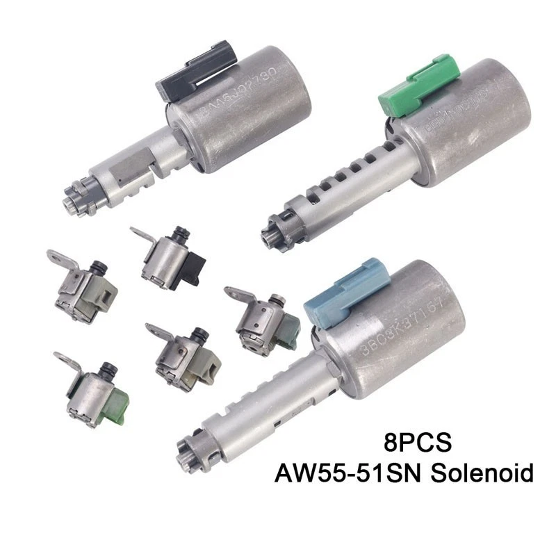 AW55-51SN Transmission Solenoid Kit For Volvo V70 V50 XC90 XC70 S40 AW55-50SN Foto 2 de 4