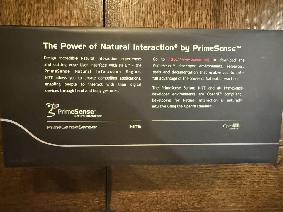 PrimeSense 3D scanner Carmine 1.09 short range VGA 640 x 480 Brand New ...