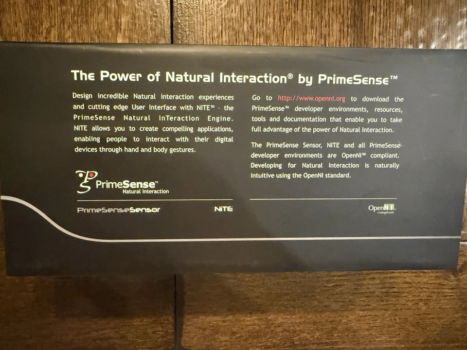 PrimeSense 3D scanner Carmine 1.09 short range VGA 640 x 480 Brand New in Box! - Image 2 of 4