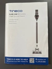 Tineco Pure One S11 Series Smart Vacuum Cleaner Instructional Manual Booklet