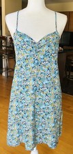 Wild Fable Never Worn Floral 100% Rayon Sun Dress Sz M