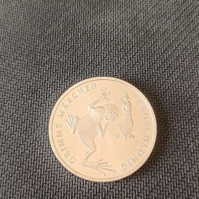 20 Euro Silbermünze Froschkönig Grimms Märchen 2018