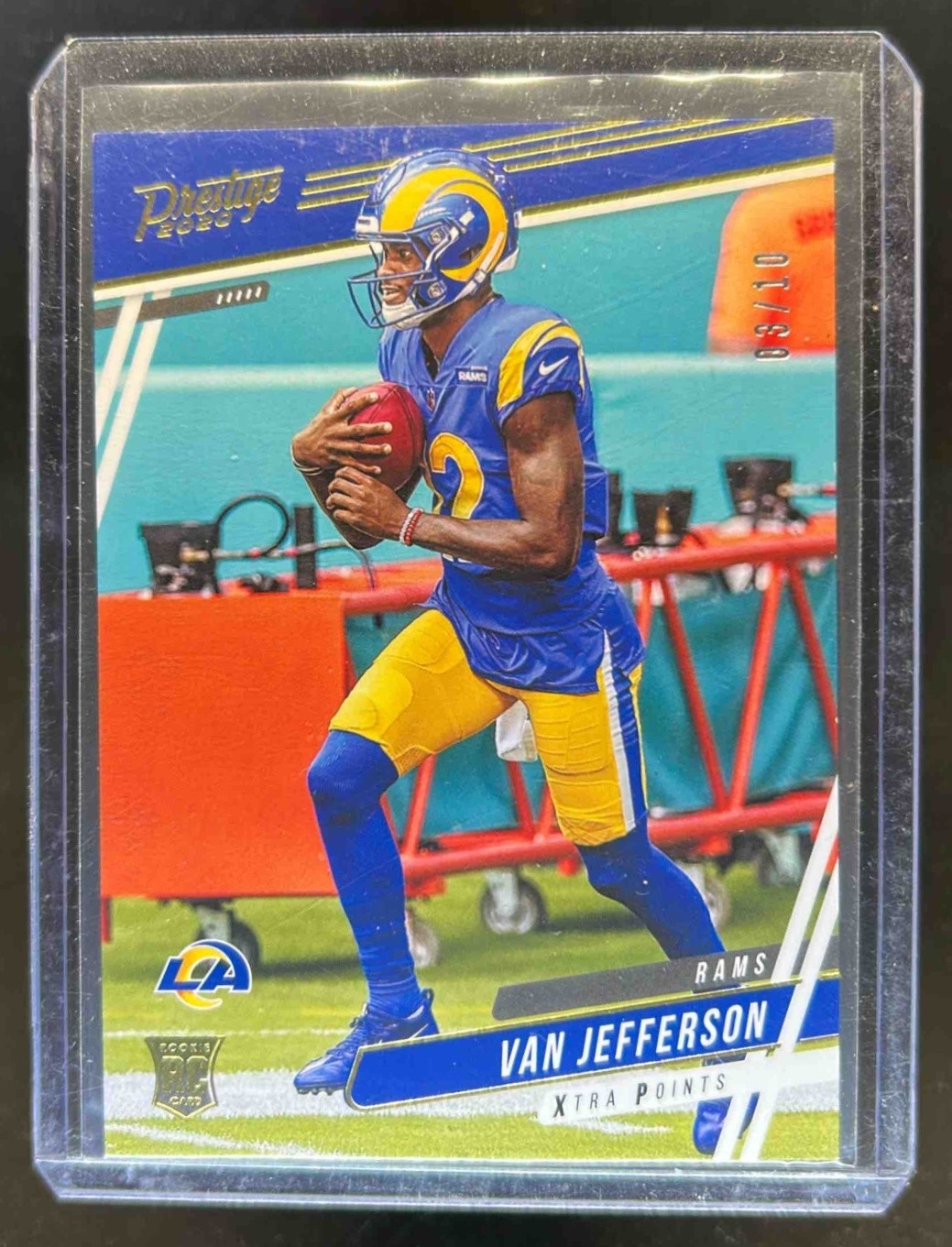 Van Jefferson Panini Chronicles Prestige #325 Red Xtra Points