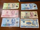 Vietnam 6 Banknotes lot