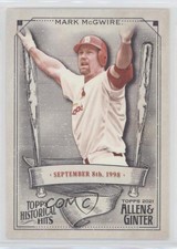 2021 Topps Allen & Ginter's Historical Hits Mark McGwire #HH-12 0x2o