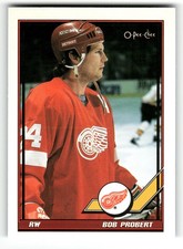 1991-92 O-Pee-Chee #198 Bob Probert