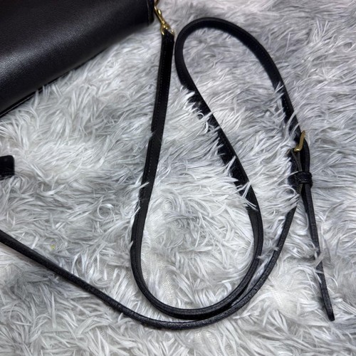 Borsa a tracolla Coach 9755 vintage in pelle nera made in USA autentica - Foto 12 di 12