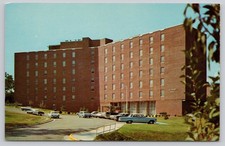 Vintage Stewart Hall University of Mississippi Photochrome Postcard