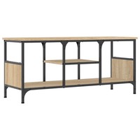 Tv-Schrank Sonoma-Eiche 100X35X45 Cm Holzwerkstoff & Eisen