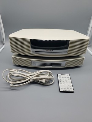 Bose Premium Wave Music System AWRCC2 w/ Changer Remote Top Skips READ
