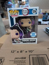 Funko Pop! Demon Slayer Shinobu Kocho #1314 Funko Exclusive with POP Protector