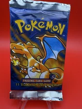 Pokemon 1st Edition Base Set Booster Pack- Heavy!  21.41 G! Charizard Art!