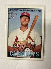 Jeremy Hazelbaker RC 2016 Topps Heritage #585 Cardinals