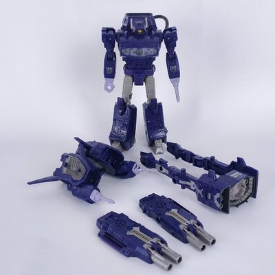 Transformers Shockwave Complete Siege Leader Class WFC