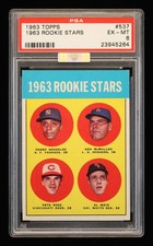1963 Topps 1963 Rookie Stars #537 PSA 6