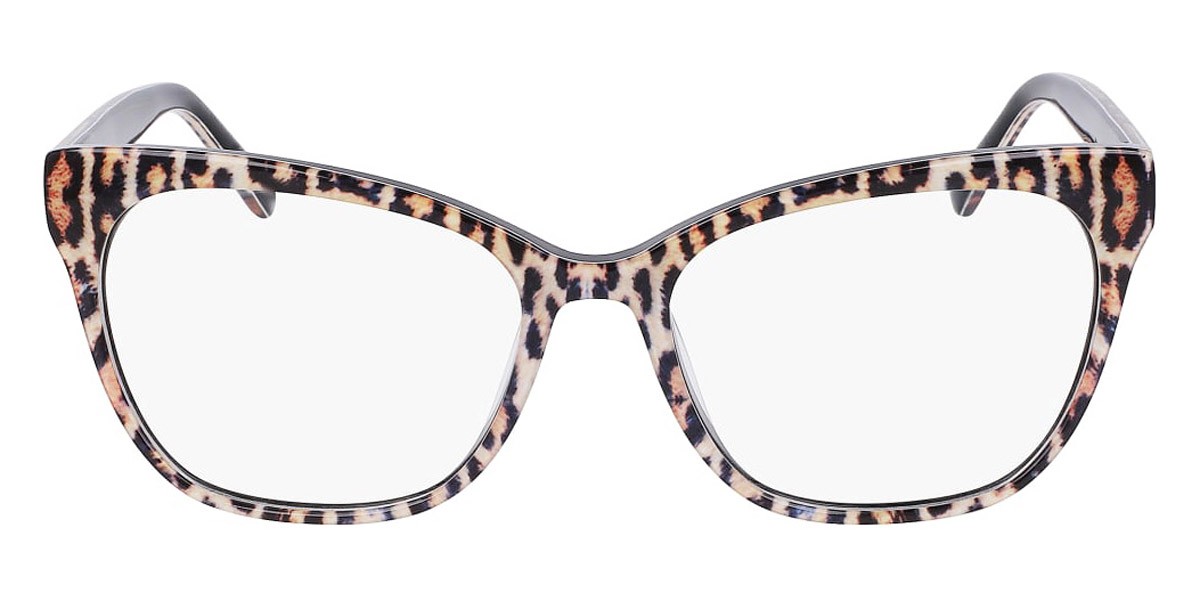 bebe BB5210 Eyeglasses Women Leopard Animal Cat Eye 53mm New 100