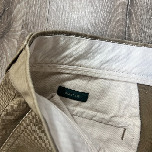 J Crew Men's Khaki Pants Giant Fit 29x29 Baggy Brown Tan 100% Cotton Relaxed - Picture 3 of 9