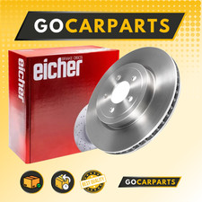 FOR Dodge Charger 6.4 SRT8 2011>2024 345 mm Front BRAKE DISCS X2 Vented EICHER