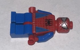 Lego Spider-Man Minifigure spd001 Fine/Very Good+ 4852 4851 Rare 2003 1st Ed.