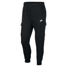 Image of Nike Sportswear Club Fleece Mens Cargo Joggers Pants SIZE SMALL DZ9954-010
