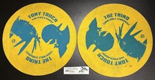 Vintage Promotional Tony Touch Taino Turntable Slipmat Pair Hip Hop Promo