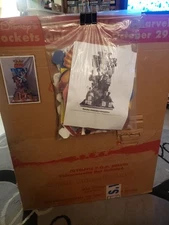 Vintage Original Toy Story 1 One Light Up Cardboard Display Video Standee W/ Box