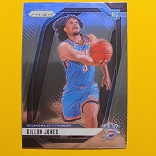 Panini 2024-25 Prizm Rookie Dillon Jones Oklahoma City Thunder Basketball #240