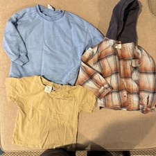 zara kids lot clothes Sweater, Flannel Hoodie, T Shirt 18-24 Months Read Descrip