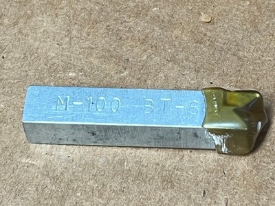 MICRO M-100 3/8'' BT-6  Universal Carbide Tipped External Tool Bit 2'' OAL