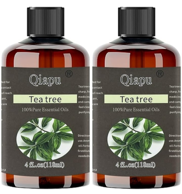 #ad 2 Count Pure Natural Aromatherapy Tea Tree Essential Oil for Stress Relief $7.99