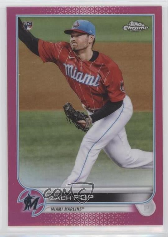 2022 Topps Chrome Magenta Refractor 131/399 Zach Pop #41 04it