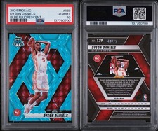 2024-25 Mosaic Dyson Daniels #139 Fluorescent Blue Prizm 49/75 PSA 10!! POP 1!!!