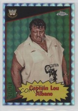 2025 Chrome WWE 1985 Topps Legends Aqua Geometric Refractor /125 Lou Albano 1co7
