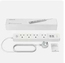 Dodocool DC44 4-Oultet Surge Protector & 4 Usb Charger POWER STRIP 3120W