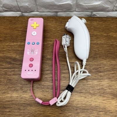 OEM Nintendo Wii Remote Plus Pink Princess Peach Limited Edition w