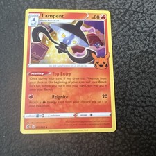 Lampent 032/192 Trick or Trade 2022 Special Pumpkin Stamp TCG Pokemon Card