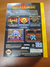 Mortal Kombat II Sega 32X Genesis CiB w/ Manual + RegCard & ClearCase VGC NM
