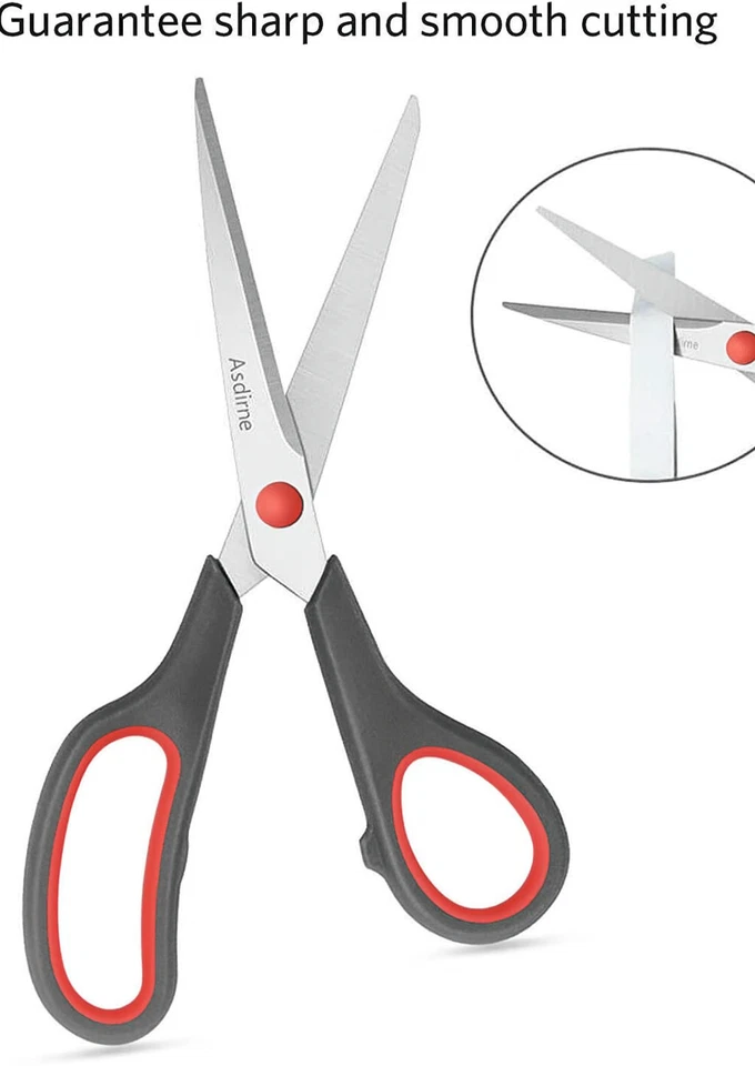 Scissors All Purpose, Titanium Ultra Sharp Scissors - Pack of 4 - image 4 of 4