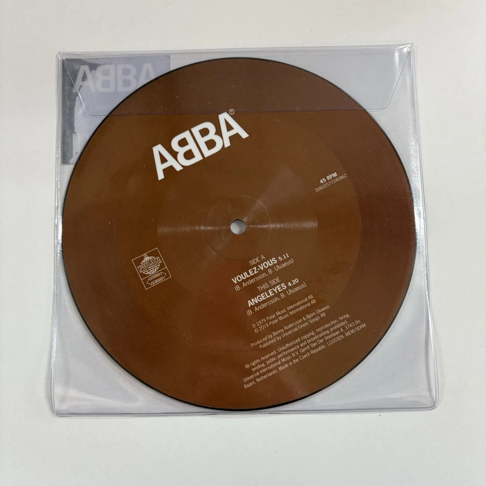 ABBA – Voulez-Vous / Angeleyes - UK Polar 7" Picture disc -00602577245862 - Image 2 of 2