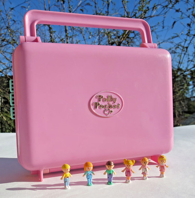 POLLY POCKET Bowling Cassette PLAYER  % COMPLETE  WORKING   Bluebird Vintage