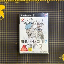 Metal Gear Solid 2: Sons of Liberty PlayStation 2 PS2 Japan Import Brand New